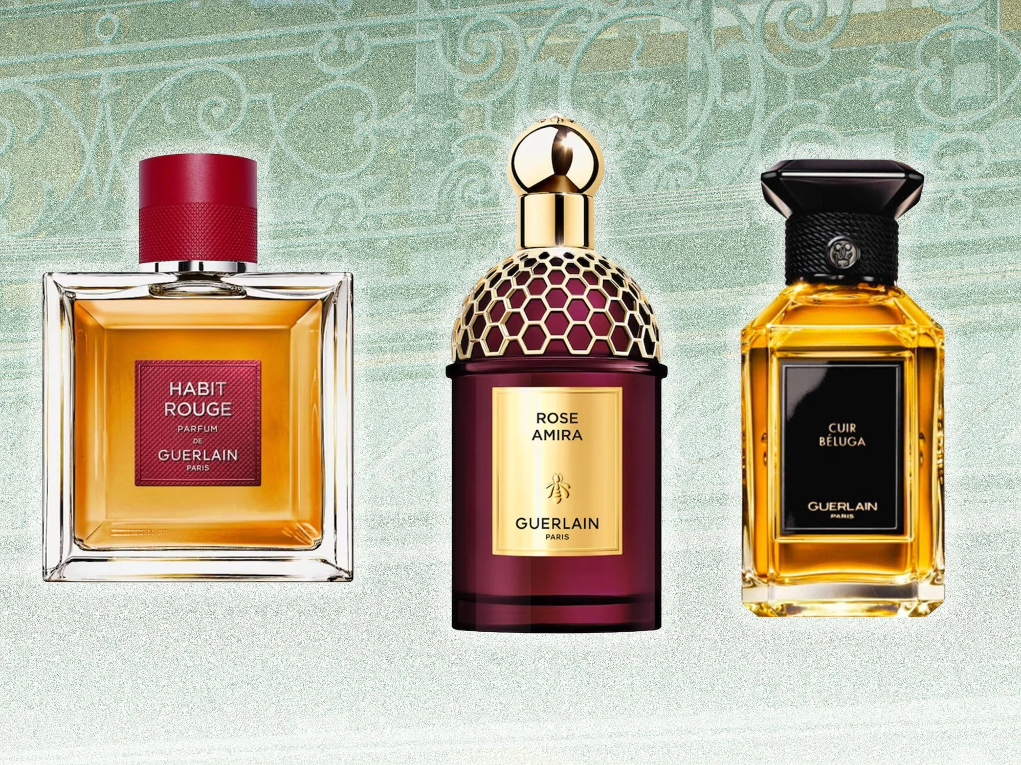 “Bouteille de parfum élégante ornée de détails dorés, symbole de tradition et d’élégance”