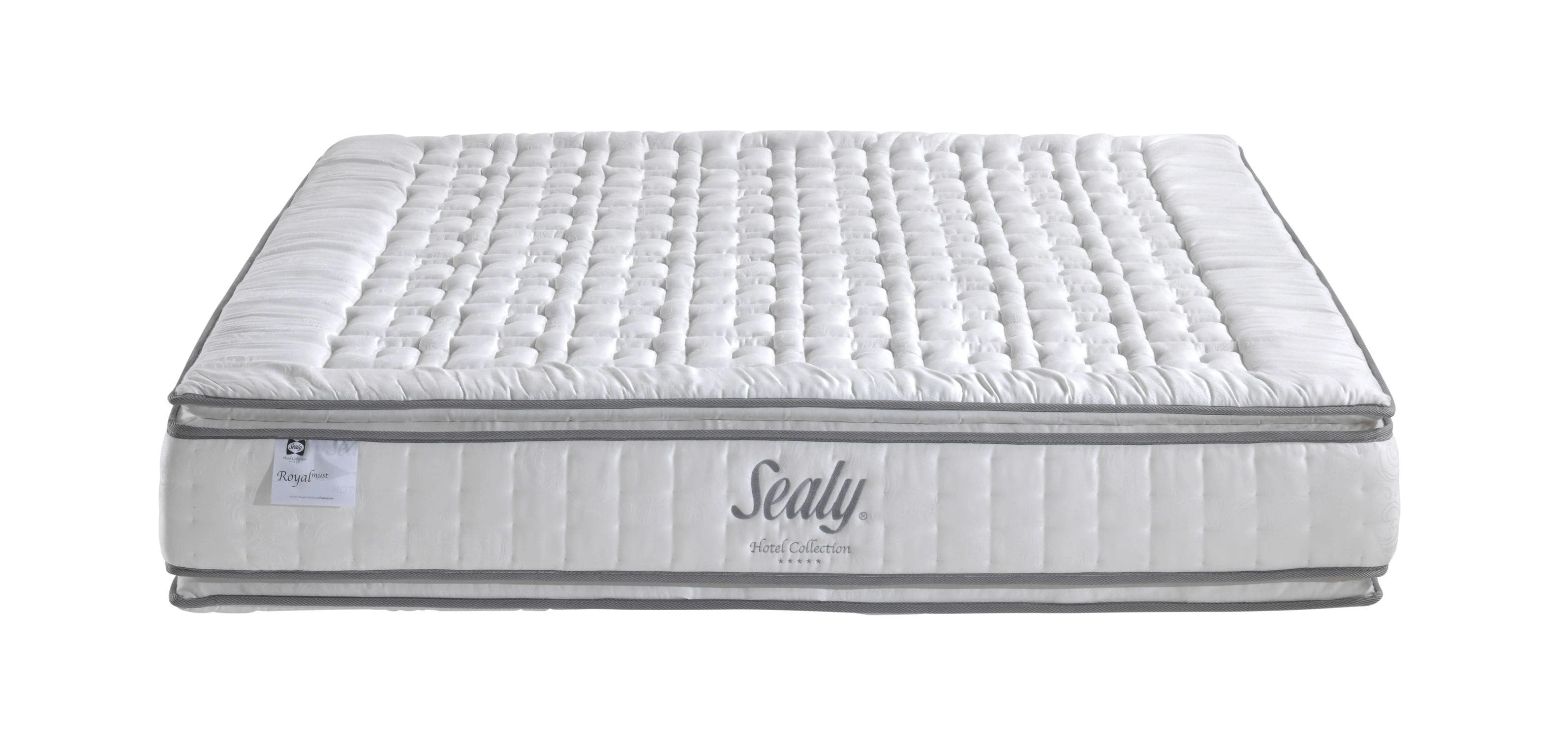 Sealy est une marque américaine de literie fondée en 1881, spécialisée dans la fabrication de matelas et sommiers. Elle fait partie des plus grandes références mondiales du sommeil, réputée pour ses innovations en matière de confort et de soutien.
